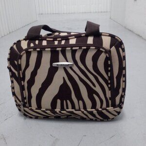 Zebra Print Carry-on Bag in Brown Hues by Rockland